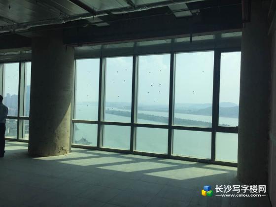 俯瞰橘子洲 华远国际江景写字楼300平开发商直租