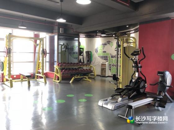 星沙经济开发区开源鑫贸大楼240㎡健身工作室